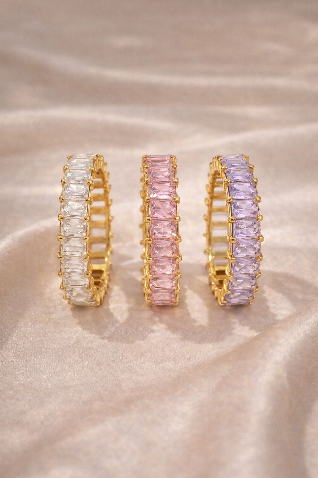 Aurora Color Trio - Ring Set