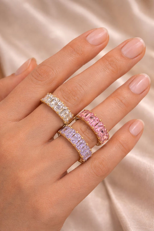 Aurora Color Trio - Ring Set