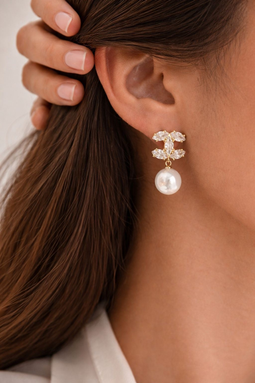 Aurora Pearl Drop - Earrings