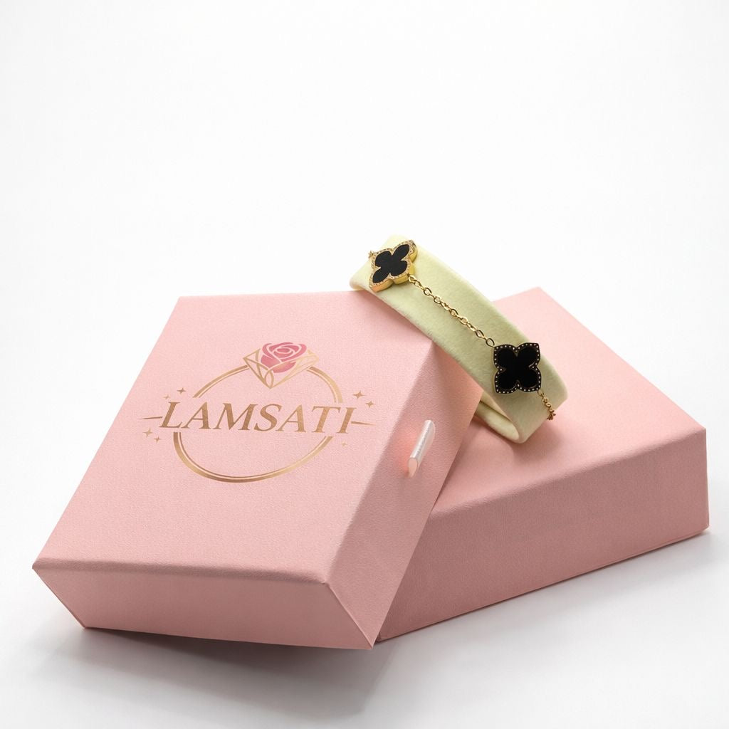 Clover Noir Gold - Bracelet