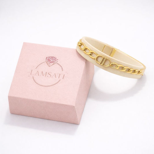 Ivory Chain gold - Bracelet