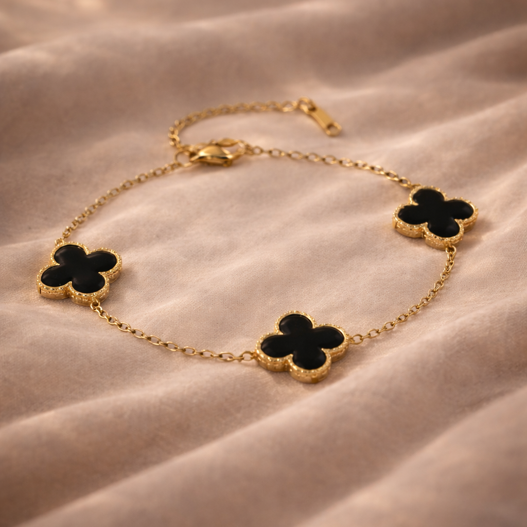 Clover Noir Gold - Bracelet
